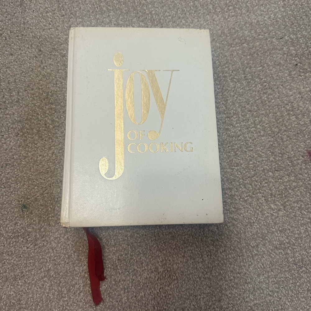 Joy of Cooking Hardcover Book